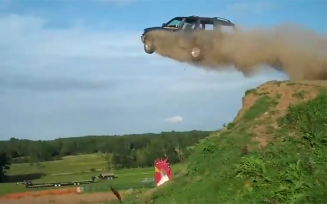Hump Day Jump: Flying Ford Explorer Rediscovers Relationship with Gravity