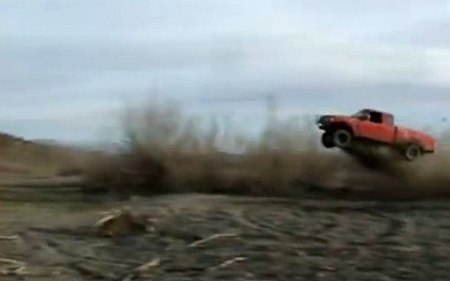 Hump Day Jump: Watch this Ford Ranger Leap to Its Death