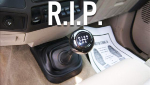 The Manual Transmission Is Dead, and It’s Your Fault