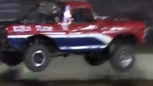 Truckin’ Fast: Full Size Ford Bronco Almost Rolls on the Tuff Truck Course