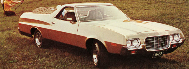 THIS OLD AD The 1972 Ford Ranchero 500