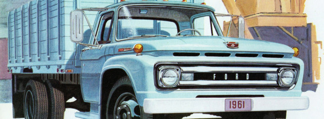 THIS OLD AD A 1961 Ford F-600