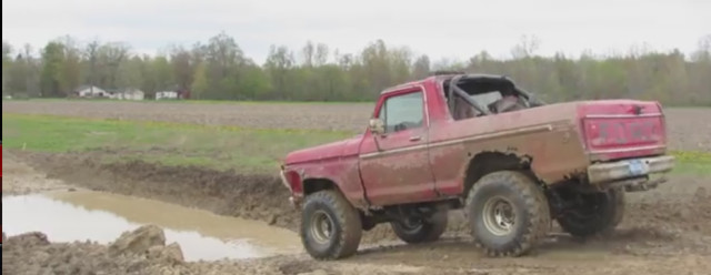 THROWBACK VIDEO Old School Bronco Rules the Mud