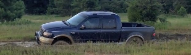 MUDFEST F-150 Gets Stuck, Backs Out Before a Chevy Can Help