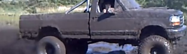 THROWBACK VIDEO 1994 F-150 Slings Mud Everywhere