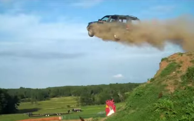 The Best Ford Truck Jumps of 2014!