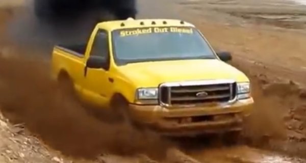 yellow diesel mud racer 600
