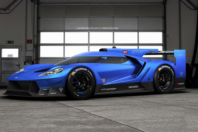 Ford GT Racecar Concept Imagined