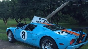 Someone Just Crashed a Heritage Ford GT