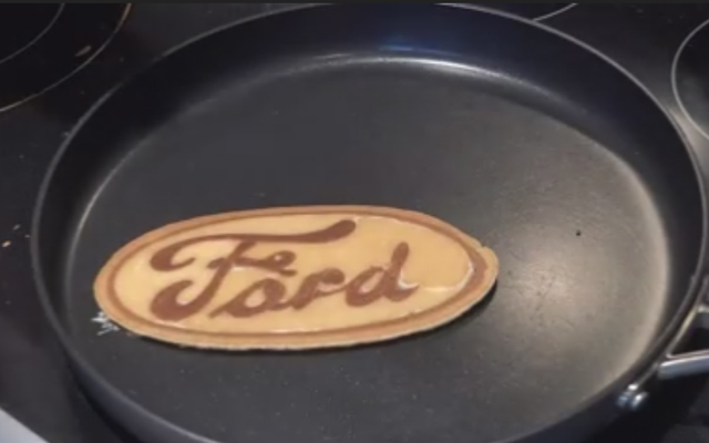 Do You Smell What Ford is Cooking? PANCAKES!