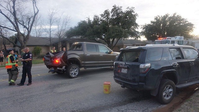 TRUCKED UP This Totaled 2015 Ford F-150 is Why You Shouldn’t Text and Drive