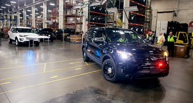 Ford Celebrates Its 100,000 Police Interceptor Built