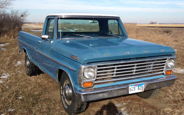 TRUCK YOU! A 1967 Ford F-250 and a 1979 F-150 in South Dakota