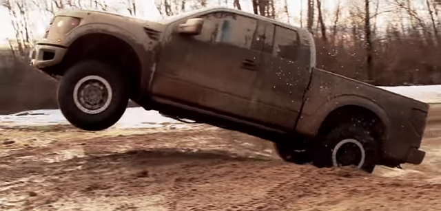 You Might Just Learn Something Watching the 2013 Ford F-150 Raptor Tear It Up Off-Road