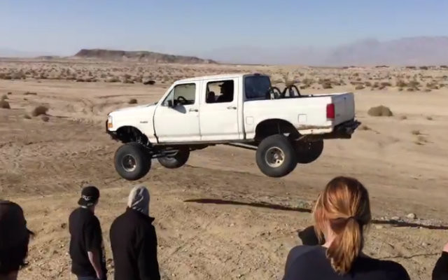 HUMP DAY JUMP Watch This 1992 Ford F-150 Soar