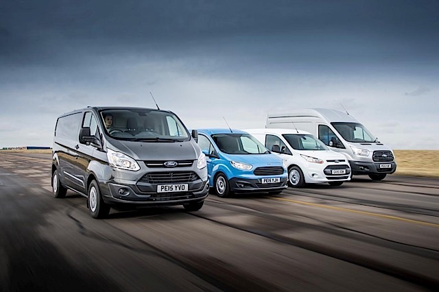 Ford Transit brand sales were second to Ford Fiesta in UK total vehicle sales in April