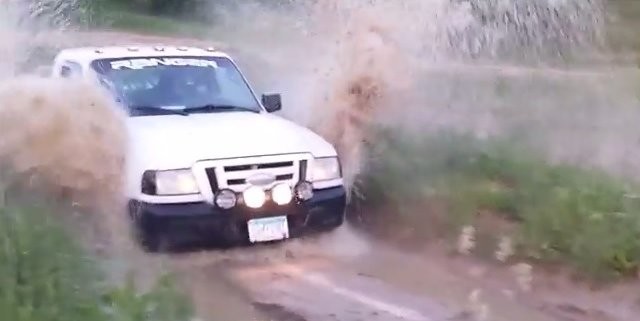 MUDDY MONDAY 2WD Ranger Shows Off in the Mud