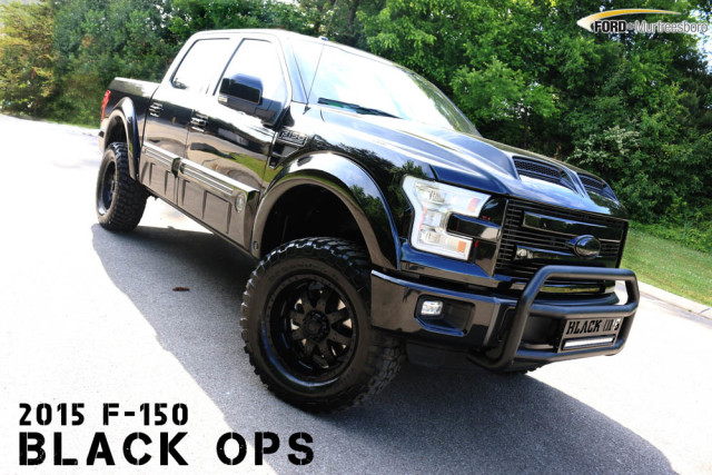 F-150 Black Ops Edition is Ready to Fight on Any Terrain Necessary