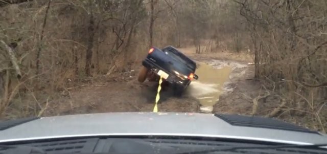 TRUCKED UP Chevy Gets Saved by a Ford SVT Raptor