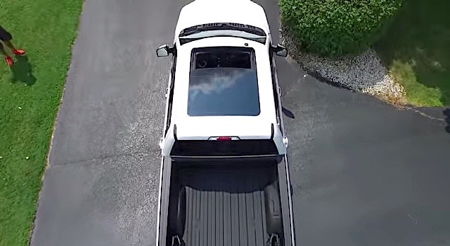 We Land a Drone In a 2015 F-150