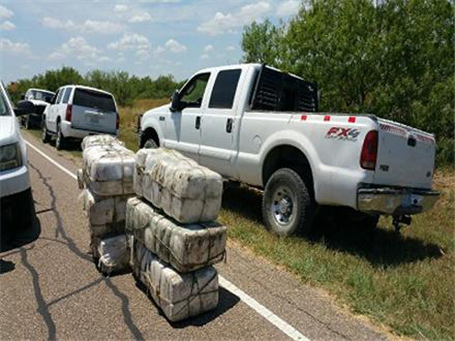 Border Patrol Stops Ford F-250 Laden with Pot