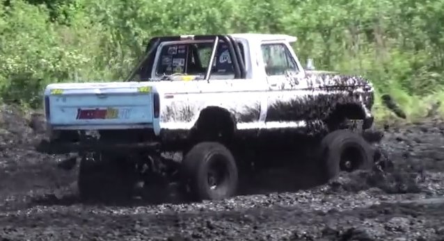 Muddy Monday: Dueling 79 F150 Pickups in the Slop