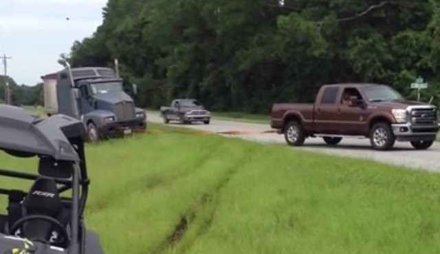 Watch a PowerStroked Ford F-250 Save the Day