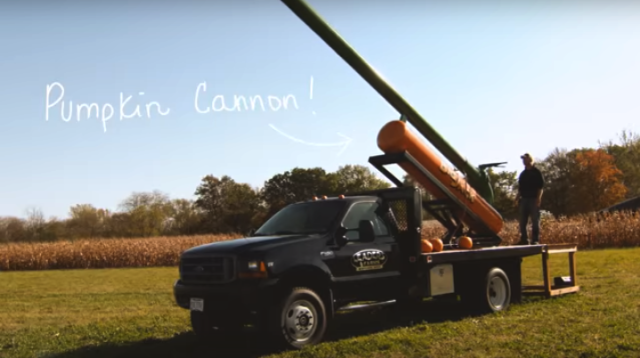 Which Ford Truck Makes the Best Pumpkin Artillery?