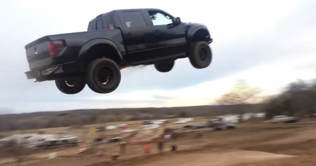 How Not to Jump a Ford Raptor