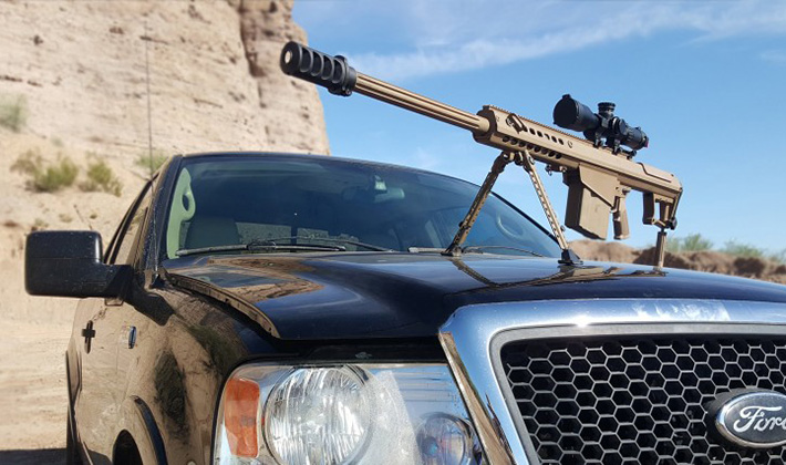 This Guy Shot the Hell Out of a Ford F-150 with a .50 Caliber Rifle