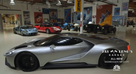 2017 Ford GT Stops By Jay Leno’s Garage for a Visit