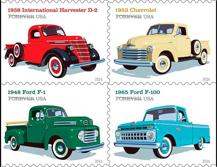 You Can’t Lick These Old-School Ford F-Series Stamps