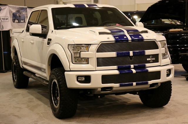 Stratospheric Power and Stripes: The 2016 Shelby American F-150 at the Houston Auto Show