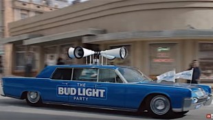 Bud Light Commercial Shows Off Coolest Lincoln Continental Ever!