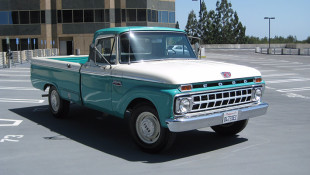 Camp Stamp: Turquoise 1965 Ford F-250 Ripe for Buyin’