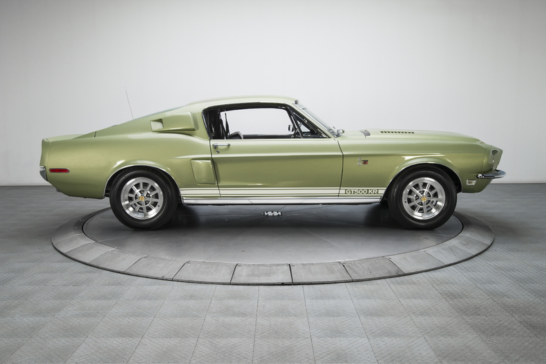 Lime Gold 1968 Ford Shelby Mustang GT500KR is the Treasure at the End ...