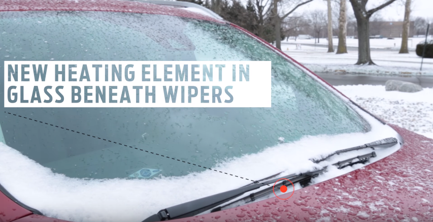 2017 Ford Escape Windshield Wiper De-Icer 1