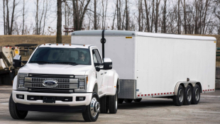 The 2017 Super Duty is Freakin’ Quick Towing a Trailer