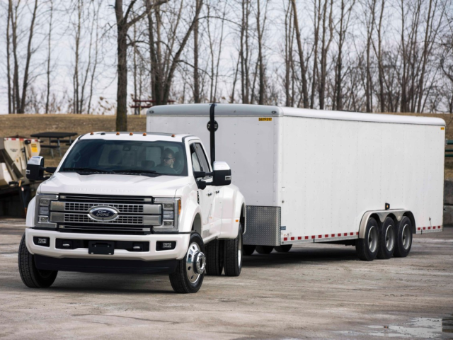 The 2017 Super Duty is Freakin’ Quick Towing a Trailer