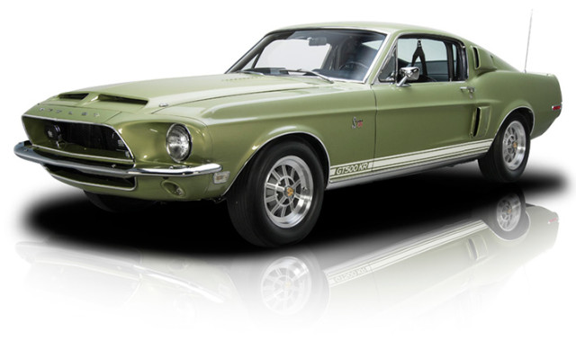 Lime Gold 1968 Ford Shelby Mustang GT500KR is the Treasure at the End of the Rainbow
