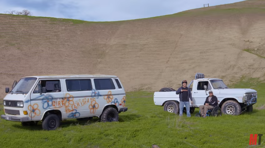 ‘Dirt Every Day’ Digs Up ’67 Ford PreRunner for Off-Road Race VS ’89 Volkswagen Van