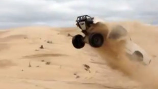 HUMP DAY JUMP! Ford Ranger Jumps Big at the Dunes