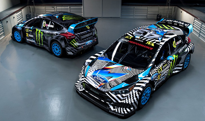 Lose Yourself in the Wild Hoonigan Ford Focus RS RX Liveries