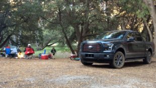 Camping with a 2016 Ford F-150 Lariat FX4
