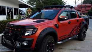This Ford Ranger is Inspired, We Think, by Transformers