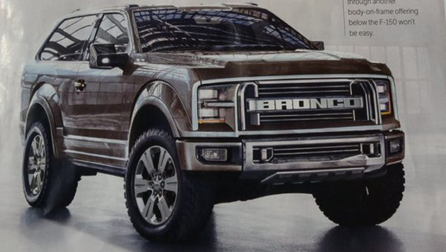 New Ford Bronco Previewed by “Automobile” for 2020