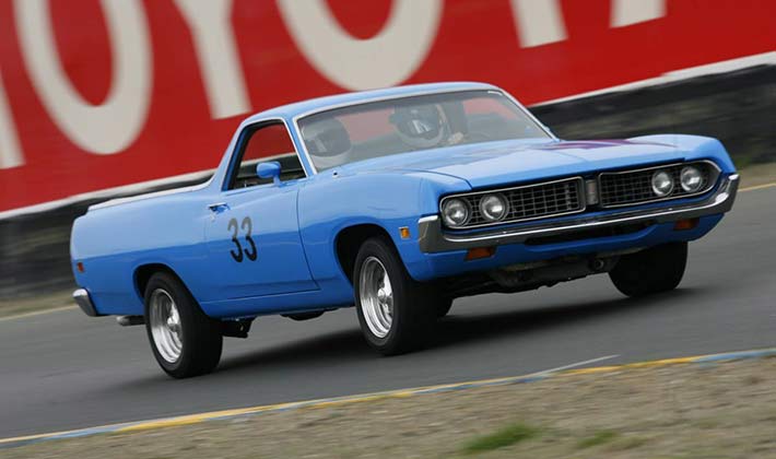 Beautiful Ford Ranchero in Grabber Blue is Just for You