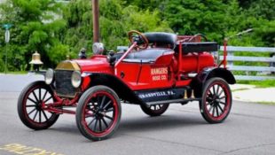 Model T Fire Truck Replaced a Horse-Drawn Carriage a Century Ago