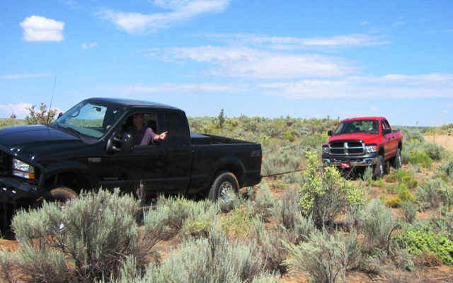 13 Pictures of Ford Trucks Towing Chevys (and Maybe a Toyota or a Dodge)