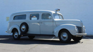 Beautiful 1940 Ford Ambulance is a Siebert Special